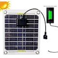 Pikkukuva 4 / 5: 20W Aurinkopaneeli Täysi DC5V USB Aurinkokennot Auton Veneen Akun Lataukseen