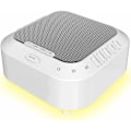 Miniatyrbillede 1 af 5: Bærbar hvid støj maskine til voksne og babyer med 28 beroligende lyde og natlys med søvntimer, ventilator, hav, strøm, regnlyde, vuggevise