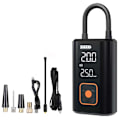 Pikkukuva 1 / 5: Kannettava Ilmakompressori, 4000Ah Mini Sähköpumppu, 150 PSI Sähköpyörän Pumppu, Kompressori LED-Diginäytöllä ja USB C -portilla, 5 Tilaa, Sopii