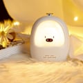 Miniatyrbillede 3 af 5: LED Dyrekontakt Nattelys Justerbar Amning Søvnlampe Børn USB Genopladelig Sengelampe Gul