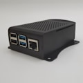 Miniatyrbillede 4 af 5: Aluminium kølehylster til Raspberry Pi 2B 3B 3B+ - Sort (Pi 2B 3B medfølger ikke)