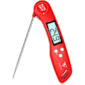 Miniatyrbild 1 av 5: Grilltermometer Kötttermometer Kökstermometer Rosttermometer Matlagningstermometer med 3s Instantläsning, LCD-display och lång sond för