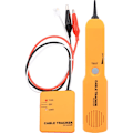 Miniatyrbillede 5 af 5: Bærbar telefontrådssporing Netværkstelefonkabeltester Toner Tracer RJ11