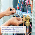 Miniatyrbillede 4 af 5: Ratsjetnøgle 3/16 1/4, Service 3/8 5/16, Velegnet til Reparation af Aircondition og Køleudstyr