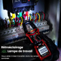 Miniatyrbillede 5 af 5: Strømtangsmåler, KAIWEETS TRMS 4000 Points Auto Range Tangsmåler, Måler AC-strøm, AC/DC-spænding, Kapacitans, Modstand, CAT III 600 V