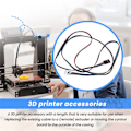 Miniatyrbilde 5 av 5: Forlenget Nema 17 Stepper Motor Kabel 1M Lang 4 6 Pins 3D-skriver