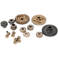 Pikkukuva 3 / 5: A949 A959 A969 A979 A959-B A969-B A979-B RC-auton varaosat, päivitetty metalliero, 27T42T-vaihde