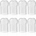 Miniatyrbillede 1 af 5: Pakke med 8 Aluminium Tagrende-filtre, Fleksible og Holdbare Tagrende-filtre til Hjemmets Tagrende mod Blade