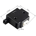 Miniatyrbillede 3 af 5: 1.75mm 3D Printer Filament Sensor Brudt Filament Kabel Filament Detektor Modul Overvågnings Sensor til 3D Printer Lerdge Board