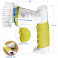 Miniatyrbilde 4 av 5: Elektrisk Spin Scrubber, Oppladbar Dusj Scrubber for Bad Scrubber for Rengjøring Badekar Flis Gulv Vask Vindu B EU Plugg