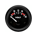 Miniatyrbilde 1 av 5: Voltmeter Volt Gauge BX100007 52mm/2in Voltmeter Gauge（8-16V） bil voltmeter gauge+gorgeri universal 12v voltmeter