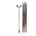 Miniatyrbilde 5 av 5: 10 stk 2Led gatelys 1: 100 100 Ho skala miniatyr gatelampe for sandbord, modell 2