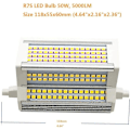 Miniatyrbillede 2 af 5: R7S LED Pære 50W Varmt Lys Dæmpbar 3000k Dobbelt Endet J118 J Type 118MM LED Floodlight 5000LM 500W Ækvivalent Halogen Gadelys 200 Grader Indo