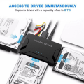 Miniatyrbilde 2 av 4: Sata til USB IDE-adapter USB 3.0 2.0 Sata3-kabel for 2,5 3,5 tommers HDD Ssd-konverter IDE Sata-adapter