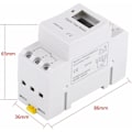 Miniatyrbillede 5 af 5: LCD Timer Ugentlig Elektrisk Timer Digital Timer Switch 15A(220V)
