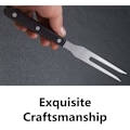 Miniatyrbillede 3 af 5: 2 stk. udskæringsgafler, gryde gafler, rustfrit stål, kødgafler til grill, køkken, kalkun, steg, middag, festival