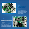 Miniatyrbillede 4 af 5: 3X 5S 18/21V 20A Lithium Batteri Opladningsbeskyttelseskortmodul 1