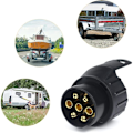 Miniatyrbillede 3 af 5: 7-polet til 13-polet Trailer Adapter, 12V 7 til 13-polet Træk Adapter, til Trailer Caravan, Cykelstativ, 7 til 13-polet Trailer Træk Stik Adapter