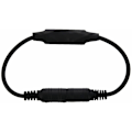 Miniatyrbillede 2 af 5: Lavprofil Inline Controller Mini 3 Key Dimmer til Sort LED Strip