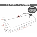 Miniatyrbild 5 av 5: Stretchig soffkuddefodral soffkudde möbelskyddsfodral soffskydd för soffa 3-sits kuddfodral för stol (3-sits, mörkröd)