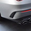 Pikkukuva 4 / 5: 4 kpl auton ja takapuskurin spoileri Canard Trim - CLA C118 CLA200 260 2020+