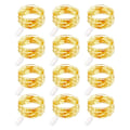 Miniatyrbillede 1 af 5: Julelysstreng, Batteridrevne LED-lysstreng, 20 stk. 1M 20 LED Kobbertrådslysstreng - RWChristmas Lysstreng