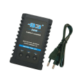 Miniatyrbillede 2 af 4: B3 20W 1.6A Pro Balance-lader til 2S 3S 7.4V 11.1V Lithium LiPo-batteri Mini bærbar RC-flylader - Sort