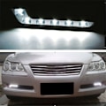 Miniatyrbillede 4 af 5: 4X 12V Super DRL LED Bil Dagkørelys Vandafvisende Kørelygter Bilstyling
