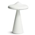 Miniatyrbilde 1 av 5: Sopplampe Atmosfære Projektorlampe Dekorasjon Sengelampe Soverom Bordlampe LED Nattlys Hvit