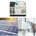 Miniatyrbillede 3 af 5: Automatisk dobbeltstrømsafbryder 2P Millisekundskift uden afbrydelse Generator omskifter AC230V (80A)