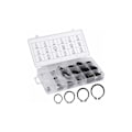 Miniatyrbilde 1 av 5: 300 stk E-klips Cirklips, Eksterne Sikringsringer Sortiment, C-klips, Splitte Loop-skiver, 2mm-32mm