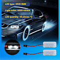 Miniatyrbillede 5 af 5: LED Nummerpladelys Bil til XF X250 XJ X351