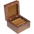Miniatyrbild 1 av 5: Träringbox, Smyckesförvaring Display Organizer för Frieri, Bröllopsceremoni