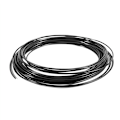 Miniatyrbillede 3 af 5: 3 stk. 10M ABS 3D 1.75mm Printer Filament til Scribble Printere - Sort