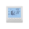 Miniatyrbild 1 av 5: Elektrisk värmetermostat, manuell knapp 16A, negativ display, ingen Wifi