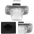 Miniatyrbillede 5 af 5: Bil 18SMD LED Nummerpladelys Til- Transporter T4 / MK4 B5 B6 Eurova