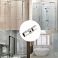 Miniatyrbillede 5 af 5: Justerbar Hjørneforbindelse, 2 stk Rustfrit Stål Gardinstang Albueforbindelse Heavy Duty 90 Grader til 180 Grader Leddet Albueforbindelse til 1 Tomme C