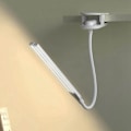 Pikkukuva 5 / 5: Mini silmäsuoja pöytälamppu USB-lataus opiskelija makuuhuone asuntoloiden Led-pidike kaksoislamppu korkki taittuva yölamppu C