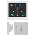 Miniatyrbild 5 av 5: Vattentät badrumsväggklocka Duschklockor Timer Elektronisk digital väggklocka Kök Badrum Tid Vit
