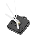 Miniatyrbillede 2 af 5: 10 stk. udskiftning vægur reparation dele DIY håndholdt kvarts urværk pendul bevægelsesmekanisme med hænder og tilbehørssæt (sort + hvid