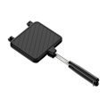 Miniatyrbilde 3 av 5: Non-Stick Belegg Sandwichmaker, Stekepanne, Frokostmaker for Pannekaker, Kjøkkenverktøy for Toast