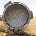 Pikkukuva 4 / 5: 5 osainen sarja 51 mm Puck-verkko/Espresso-portafilterin alempi suihkuverkko/Kosketusverkko - Ruostumaton teräs 100 mikrometrin