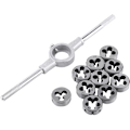 Miniatyrbilde 3 av 5: 11 deler Tap og Die metrisk Die Nøkkel M25, 1 stk M25 Tap + 10 stk M6-M12 Tap Dies