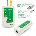 Miniatyrbillede 5 af 5: Netværkskabeltester til RJ45 og RJ11 kabler