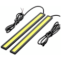 Pikkukuva 1 / 5: 2 x Vedenpitävät auton sumuvalot Super DRL COB LED -valot valkoiset