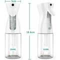 Miniatyrbilde 2 av 5: Hårsprayflaske, 200ML Hårstylingspray Ultrafin Hårspray Gjenbrukbar Hårspray for frisør, planter, blomster-
