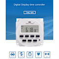 Miniatyrbilde 5 av 5: Tm618N-2 1,6 tommers LCD digital 220V AC 7-dagers programmerbar tidtakerbryter med relé innebygd og nedtellingsfunksjon