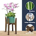 Miniatyrbild 3 av 5: Växtstativ Modern Justerbar Inomhus Växtstativ Hörn Blomsterstativ för Inomhus Utomhus Lämplig för 18-30cm Krukor