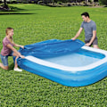 Miniatyrbild 2 av 5: Solskydd för rektangulär pool, rektangulärt solskydd för uppblåsbar pool, solskydd för pool, värmeisolering