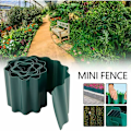 Miniatyrbillede 1 af 5: Plastik Græskanter, 1 Rulle 15cm x 9m, Blød PVC, Grøn, til Have, Have, Hæk, Have, Græsplæne (9m x 15cm)